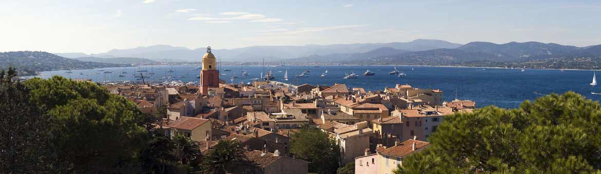 Blick auf Saint Tropez