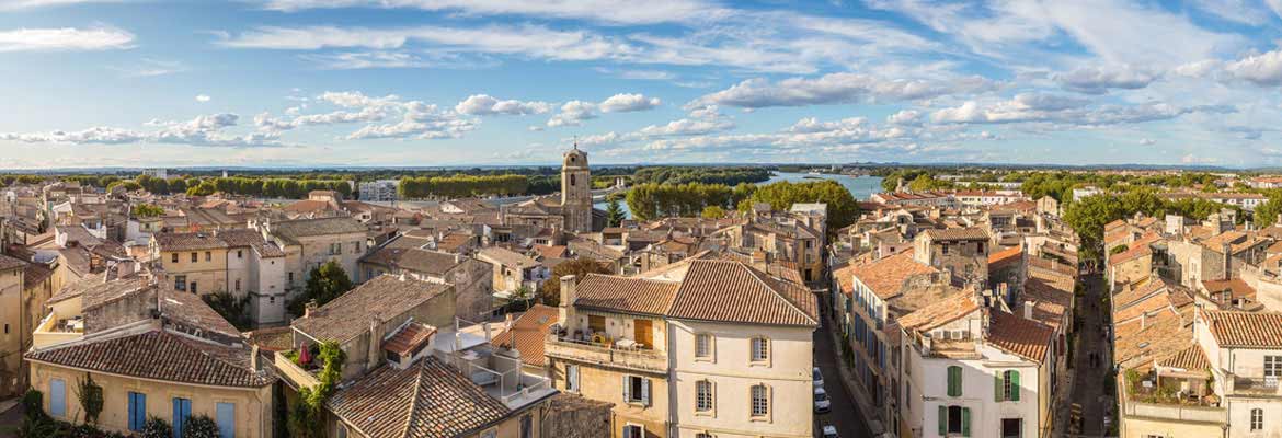 Blick über Arles Bild von Arles