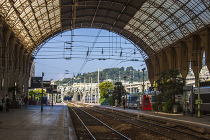 Bahnhof in Nizza