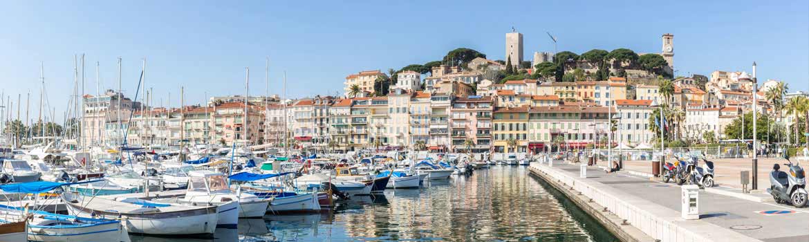 Bild der Altstadt von Cannes