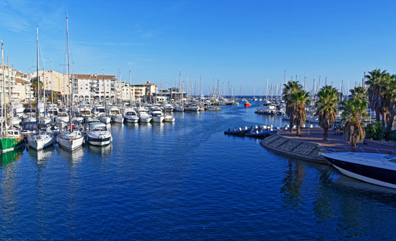 Hafen von Fréjus Hafen von Fréjus