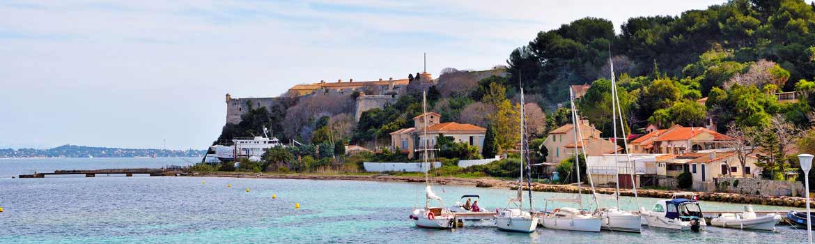 Sainte Marguerite - die größte der Lérins Inseln Bild von Sainte Marguerite - die größte der Lérins Inseln