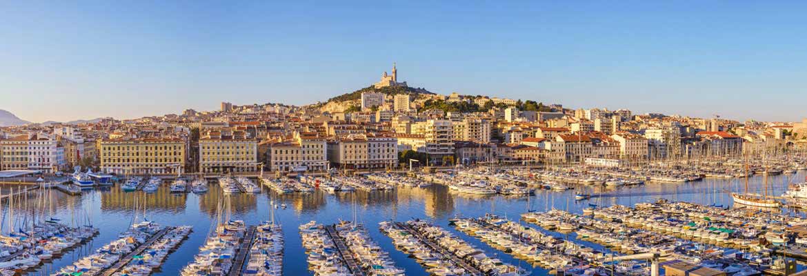 Blick über Marseille