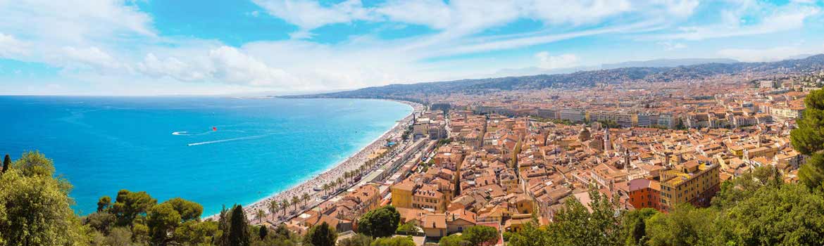 Panorama von Nizza