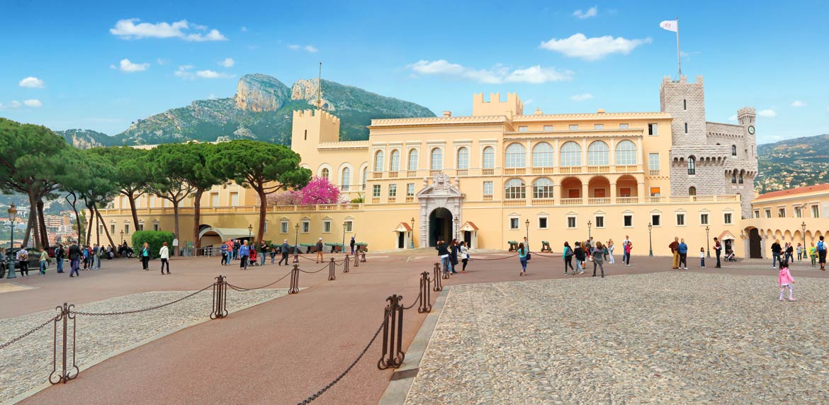 Place du Palais in Monaco