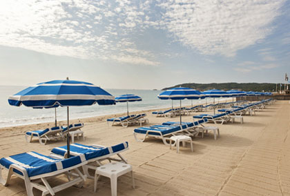 Plage de Pampelonne in Saint Tropez