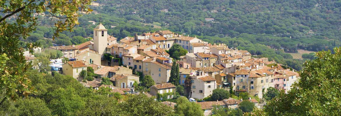 Blick über Ramatuelle Blick über Ramatuelle