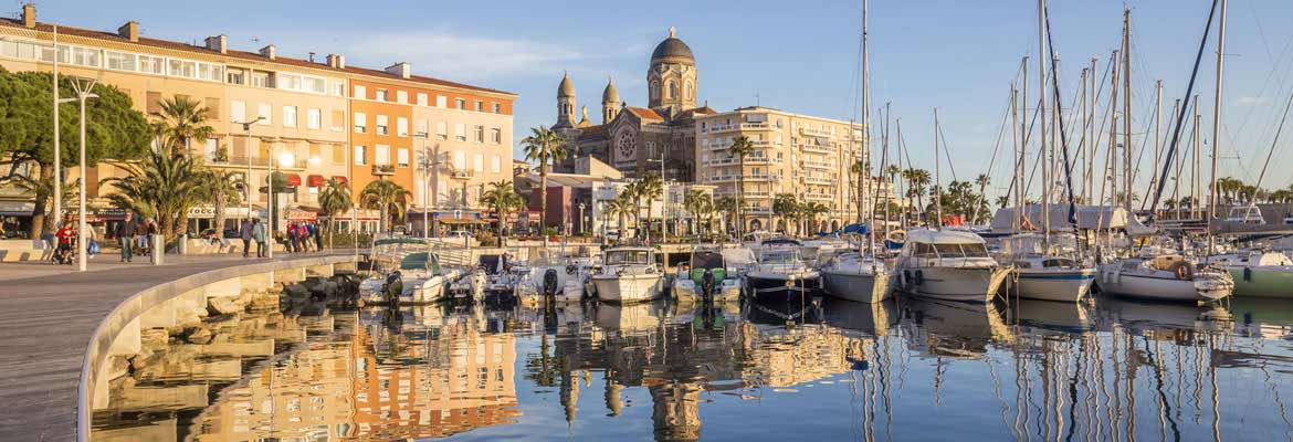 Blick auf Saint-Raphaël