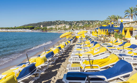 Seebad Juan-les-Pins-in-Antibe Bild vom Seebad Juan-les-Pins-in-Antibe