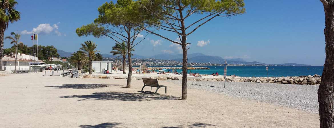 Strand von Villeneuve Loubet Strand von Villeneuve Loubet