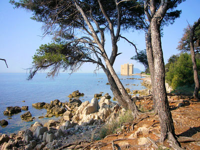 Die Lérins Inseln