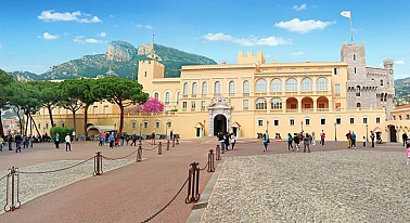 Place du Palais in Monaco